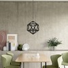 Livex Lighting Ashland 1 - Light Pendant in  Black/Brushed Nickel - 2 of 4