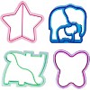 Bentology Sandwich Cutters for Kids, 4 pack - Cute Bread Crust & Cookie Cutters with Butterfly, Star, Dinosaur & Elephant - Christmas Gift for Kids - 2 of 3