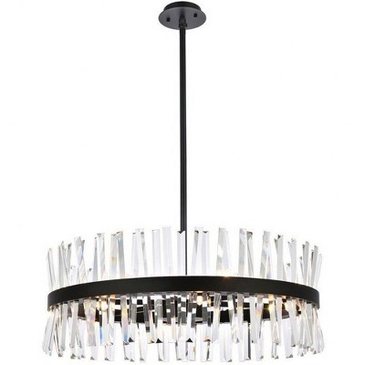 Elegant Lighting Serephina 16 - Light Chandelier in  Black