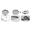 LunaLulinlk Lazy Susan Organizer Kitchen Organization, 10 Inch Lazy Susan Turntable for Cabinet, Pantry, Refrigerator and Table (4 Pack) - 4 of 4