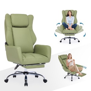 DYHOME Multi-Posture Massage Office Chair - 3-Way Recliner with Zero Gravity & Foldable Armrest, Ergonomic Chair for Home Office - 1 of 4