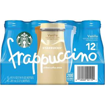 Starbucks Frappuccino Vanilla - 12pk/9.5 fl oz Bottle