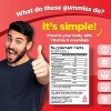B-Complex Multivitamin Gummies, Multivitamin Supplement for Nervous System Support, Energy & High Strength, Strawberry Flavor, Phytoral, 60ct - 3 of 4