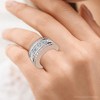 Pompeii3 5 3/4ct Bold Diamond Statement Ring 14k Gold or Platinum Lab Created - 3 of 4