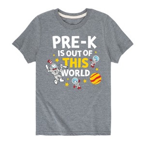 Boys' - Dr. Seuss - Pre-K Out Of This World Cat in the Hat Short Sleeve Graphic T-Shirt - 1 of 4