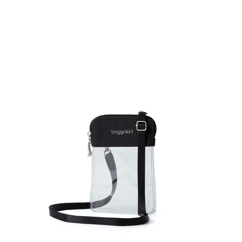 Baggallini Clear Travel Pouches Black