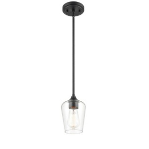 Millennium Lighting Ashford 1 - Light Pendant in  Matte Black - 1 of 4