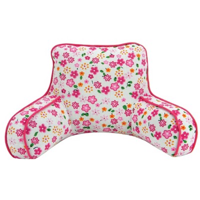 Sophia's - 18" Doll-Floral Print Back Rest Pillow - Hot Pink