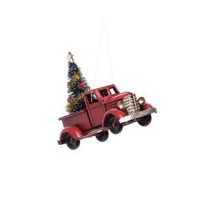 Gallerie II Christmas Pickup Truck Ornament - 1 of 2