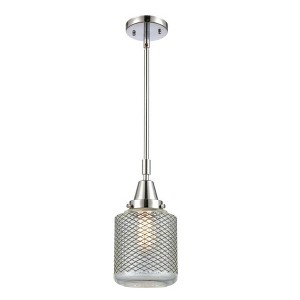 Stanton - 1 Light Stem Hung Mini Pendant In Industrial Style-13.13 Inches Tall and 6 Inches Wide - 1 of 1