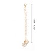 Unique Bargains Butterfly Heart Cup Chain Charm Water Cup Pendant 1 Pc - 2 of 4