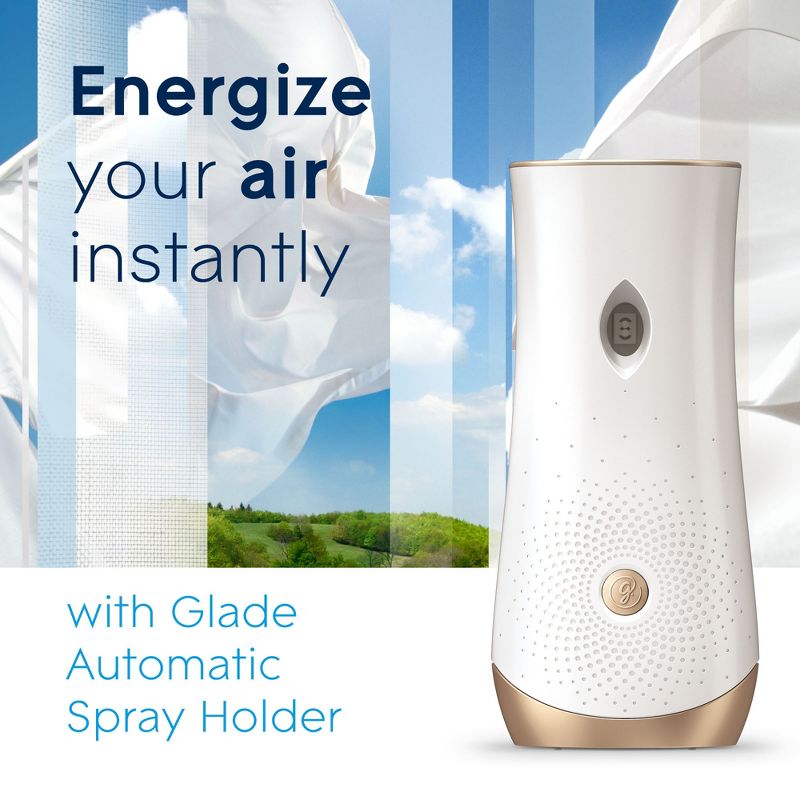 Glade Clean Linen Automatic Spray Refill - 2pk, 6 of 20
