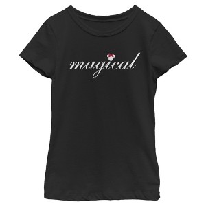 Girl's Disney Minnie Mouse Magical T-Shirt - 1 of 4