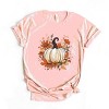 Simply Sage Market Fall Pumpkin Floral Short Sleeve Tee - 2 of 4