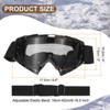 Unique Bargains Windproof Mountaineering Sky Diving Skiing Dirt Bike Goggle - 2 of 4