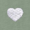 Dalix Lil Heart Face Embroidered Lightweight Relaxed Jersey Tee Summer Cute Short Sleeve T Shirt Womens - 2 of 4