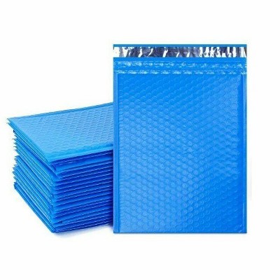 supplyhut 50 #2 8.5x12 Blue Poly Bubble Padded Envelopes Mailers Shipping Case 8.5''x12''