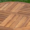 Clement 3pc Acacia and Wicker Bistro Set - Teak/Brown - Christopher Knight Home: Outdoor Elegant Dining Furniture Set - 4 of 4