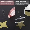 JDICTION 4 Pack 0.3" x 26FT Double Sided Adhesive Tape - Glue Runner for Scrapbooking, Journaling & Office Supplies (Kids/Adults) - 3 of 4