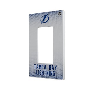 NHL Eastern Conference Teams Linen Hidden-Screw Light Switch Plate for Single Rocker - 1 of 4