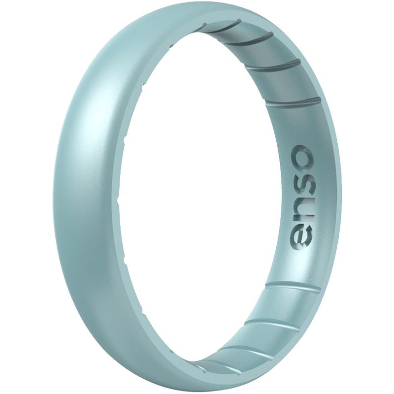 Enso Rings Thin Birthstone Series Silicone Ring, 1 of 6