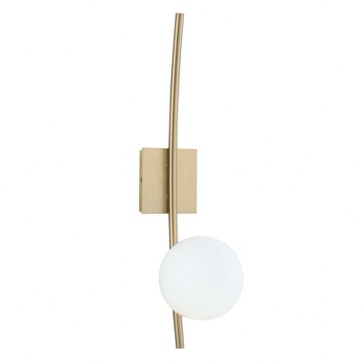 Norwell Lighting Perch 1 - Light Sconce in  Satin Brass