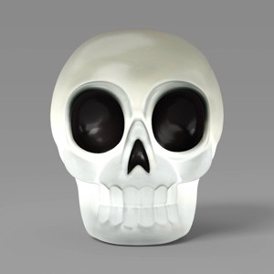 6.5" Lit Skull Halloween Decorative Prop - Hyde and EEK! Boutique™ - 1 of 3