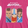 Girls' - Avatar: The Last Airbender - Sokka Aang Katara Fit & Flair Cap Sleeve Dress - 2 of 3