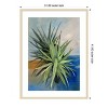 Amanti Art Study in Orange And Blue 1 by Elan Studios Wood Framed Wall Art Print - 3 of 4