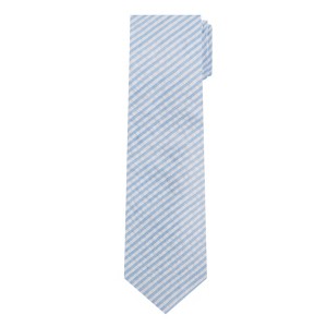 Jacob Alexander Men’s Seersucker Striped Necktie - 1 of 4