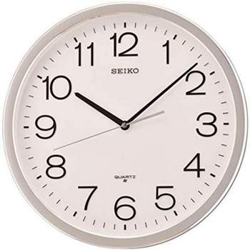 Seiko 14" Office Classic Numbered Step Wall Clock