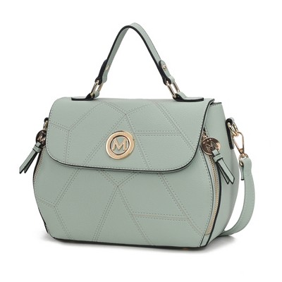 MKF Collection Clementine Vegan Leather Women’s Satchel Handbag Purse by Mia K