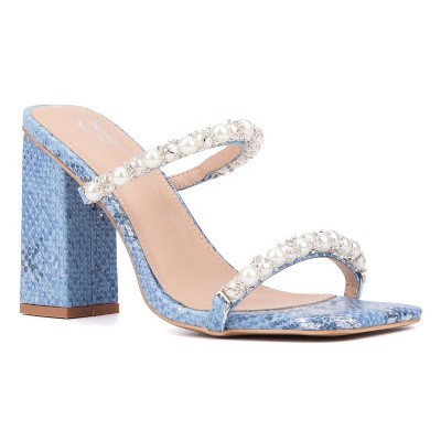 New York & Company Women's Calissa Block Heel Sandal