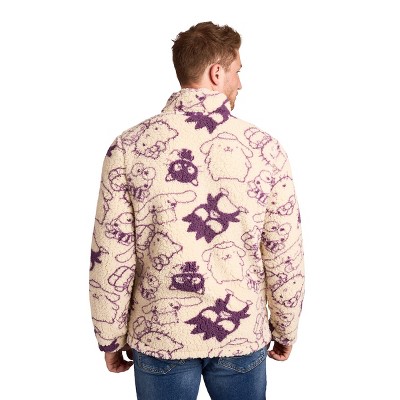 Sanrio Hello Kitty & Friends All-Over Character Print Men's Long Sleeve Outerwear Jacket-Small — фото 4
