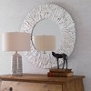 Uttermost Teak Branch White Round Mirror - 4 of 4