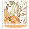 Split P Fall Festival Orange Salad Plate Set Of 4 - 4 of 4