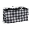 Household Essentials Rectangular Krush Canvas Utility Tote with Handles Water-Resistant Vinyl Lining Large Capacity - 2 of 4