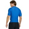 Sporti Sporti Men's S/S UPF 50+ Sport Fit Rash Guard Aqua Blue/Grey X-Large - 4 of 4