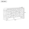 Modern Storage Cabinet With  Doors, Kitchen Furniture,Sideboard Cabinets for Dining Room or Living Room-Maison Boucle - 3 of 4