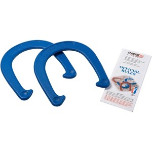 St. Pierre Royal Classic Horseshoe Pair (2 Blue Horseshoes) by St.Pierre - Made in USA - 1 of 1