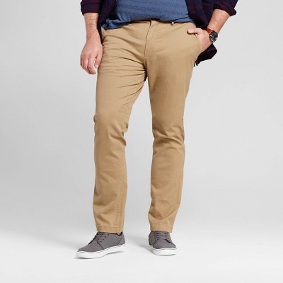 men's big and tall slim fit pants