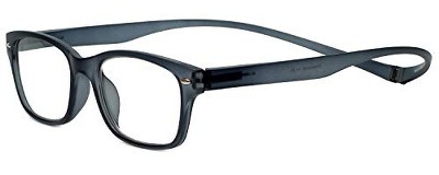 Magz Greenwich Polarized Magnetic Clip-On Sunglasses - Rainbow Stripe Multi Black, Large Fit For Men & Women