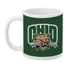 Ohio University Primary Logo Ceramic Coffee Mug Novelty Gift Mugs for Coffee Tea and Hot Drinks 11oz White - 3 of 4