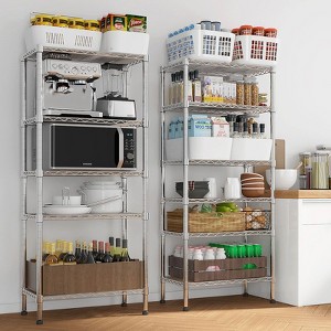 Karl Home 62.6 in.W Metal Shelving Unit - 1 of 4