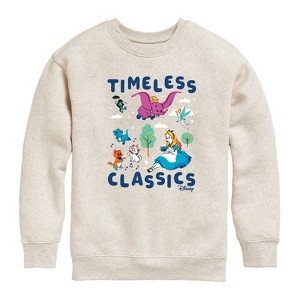 Boys' - Disney - Timeless Classics Graphic Long Sleeve Fleece Sweatshirt - 1 of 4