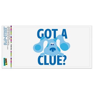 Blues Clues Got A Clue Automotive Bumper Sticker - 1 of 4