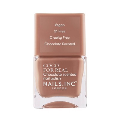 Nails.INC Coco For Real Chocolate Scented Nail Polish - 0.46 fl oz