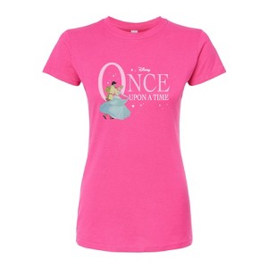 Women's - Disney - Once Upon A Time with A Prince Fitted Graphic T-Shirt - 1 of 3