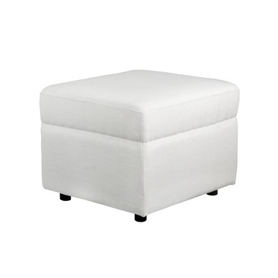 target white ottoman