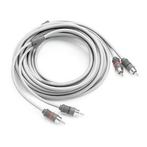 Clarion CMC-GRYAIC2-18 18' 2 channel Marine Grade  RCA Style Audio Interconnect - 1 of 3